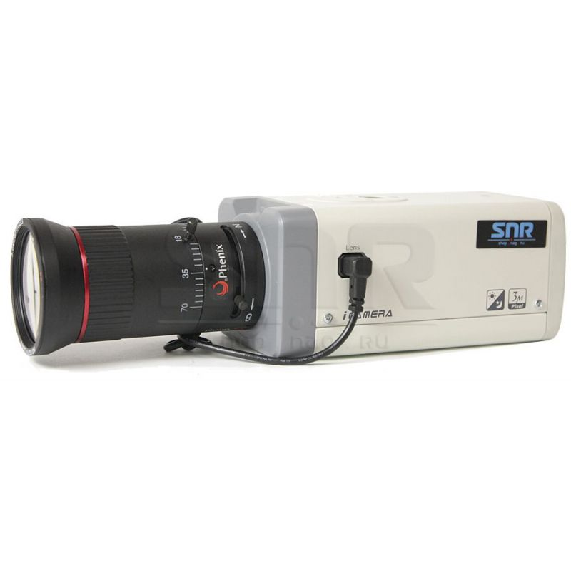 Объектив PVH07D14-3MEX 3.0MP, 7-70мм, F1.4, C, 1/2, автоматическая диафрагма