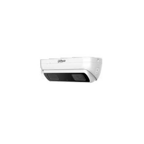 IP камера Dahua DH-IPC-HDW8341XP-3D c двумя объективами, 2x1/2.8 3Mп CMOS, фикс.объектив 2.8мм, ИК 10м, видеоаналитика, подсчет посетителей, MicroSD