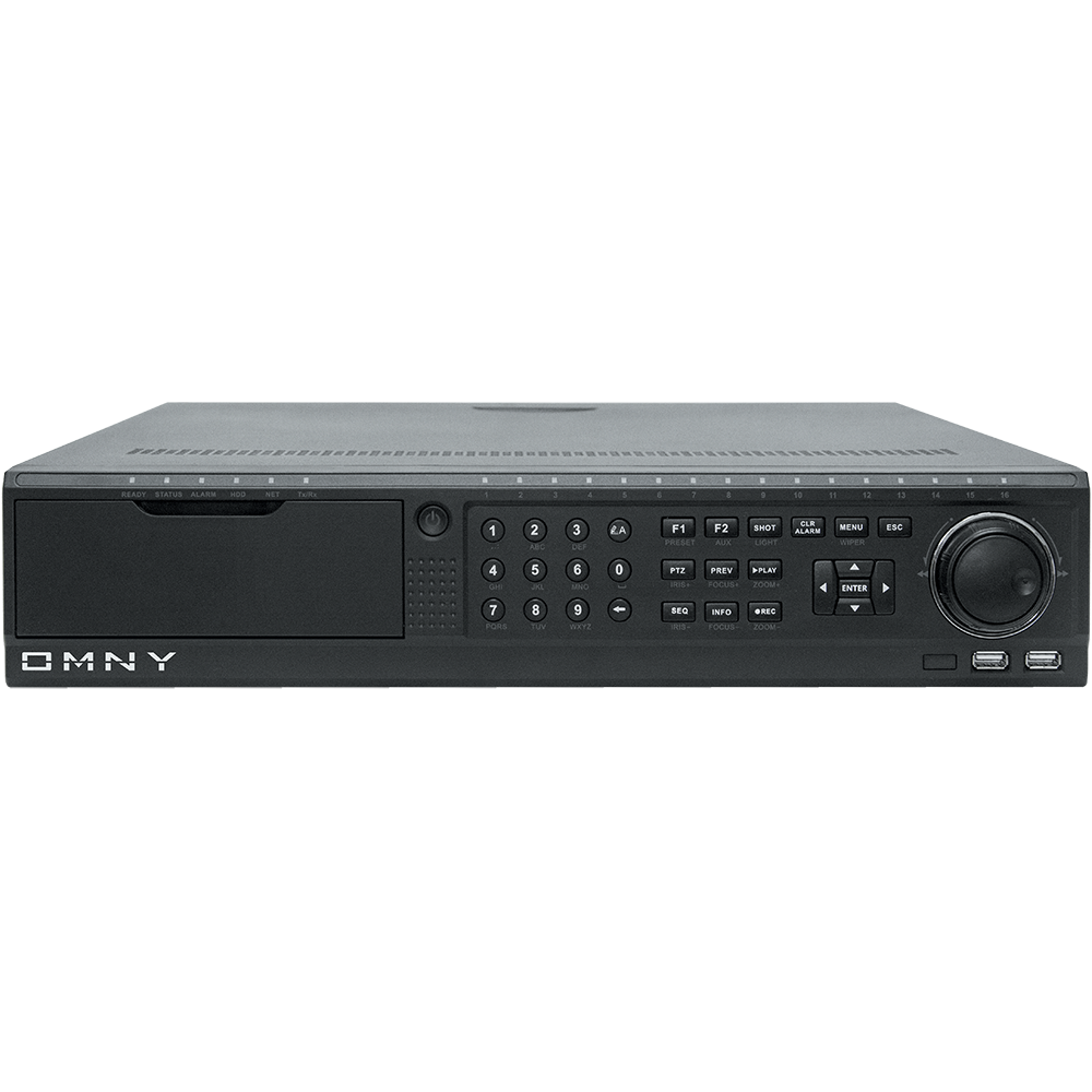 IP Видеорегистратор сетевой OMNY PRO 80 каналов, вх/исх битрейт 400/200Mbits, 8xHDD до 10Тб, 2xHDMI/VGA, RAID (0,1,5,10), трев вх/вых  16/4 (уценка)