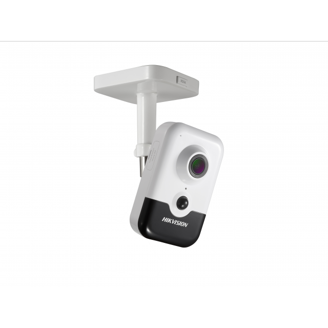 Компактная IP-камера DS-2CD2423G0-IW (2.8mm), 2Мп, 2.8мм, 12V/PoE, ИК-подсветка до 10м, microSD до 128Гб, WDR 120дБ, встр. микр. и динамик, Wi-Fi