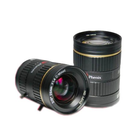 Объектив 5.0MP, 16мм, F1.4, C, 2/3, ручная диафрагма