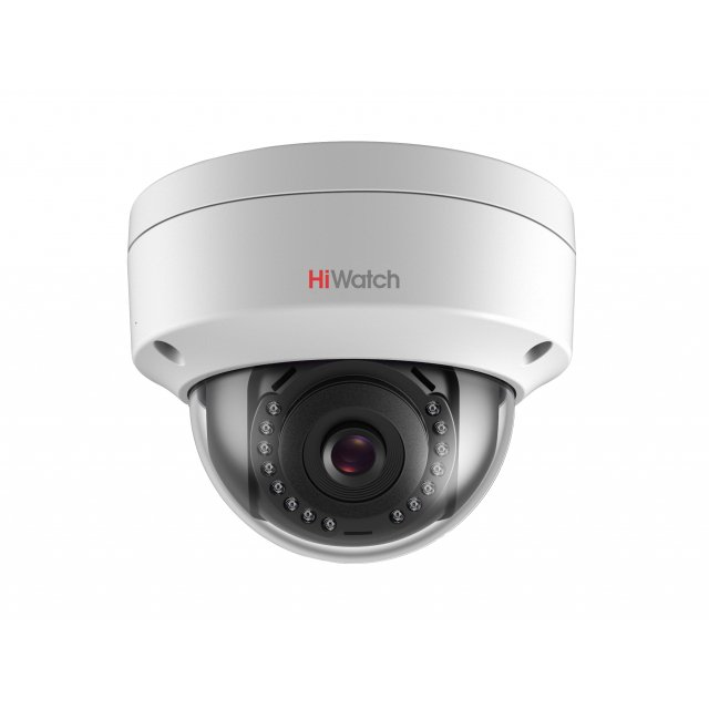 Уличная купольная IP-камера DS-I452 (2.8mm), 4Мп, фикс. объектив 2.8мм, ИК до 30м, WDR 120дБ, DC12В/PoE, IP67, IK10