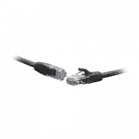 Коммутационный шнур F/UTP 4-х парный cat.5e 2.0м PVC standart чёрный