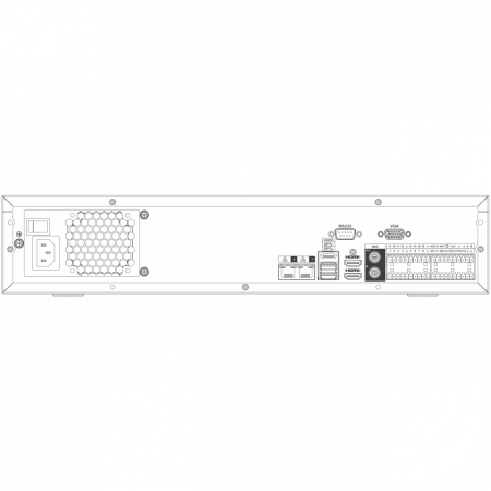 IP Видеорегистратор Dahua DHI-NVR5832-4KS2 до 32 камер, до 12 Мп, 8 HDD до 48 Тб(полный комплект, незначительные следы эксплуатации)