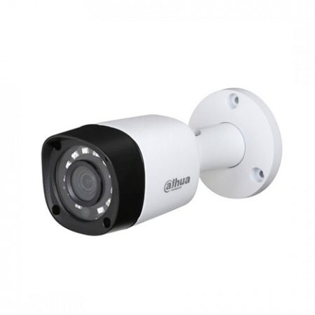 HDCVI уличная камера Dahua DH-HAC-HFW1220RMP-0360B 2Мп, 1080p, фикс.объектив 3.6мм, ИК до 20м, 12В, IP67, DWDR