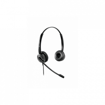 Проводная гарнитура VT6200-D QD(P)-RJ9(03), Дуо, HD звук, QD, переходник QD-RJ09(03)