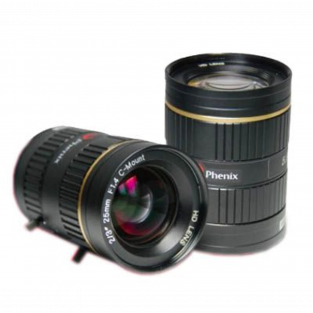 Объектив 5.0MP, 16мм, F1.4, C, 2/3, ручная диафрагма