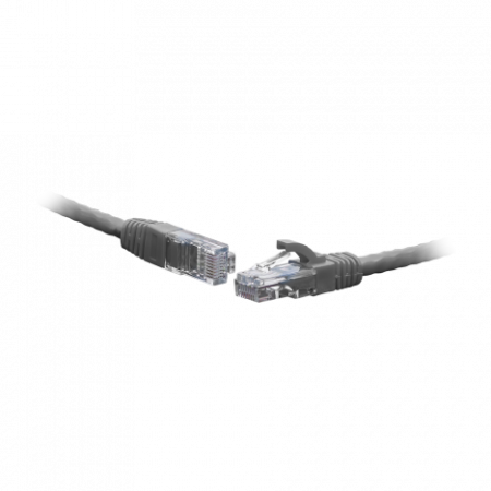 Коммутационный шнур F/UTP 4-х парный cat.5e 5,0м. PVC standart серый