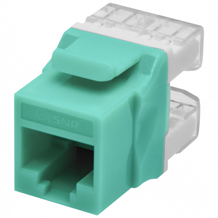 Модуль Keystone Jack SNR, неэкранированный, cat.6, горизонтальная заделка, упаковка 6шт.