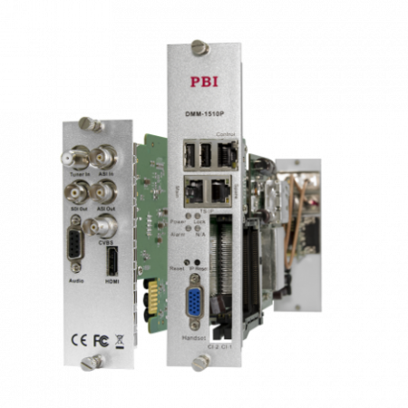 Модуль профессионального IRD приемника PBI DMM-1510P-22S2 для цифровой ГС PBI DMM-1000