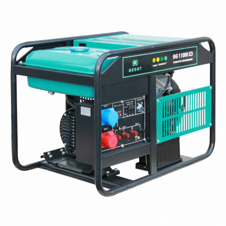 Бензогенератор GESHT GG11000Е3