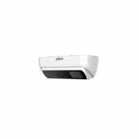 IP камера Dahua DH-IPC-HDW8341XP-3D c двумя объективами, 2x1/2.8 3Mп CMOS, фикс.объектив 2.8мм, ИК 10м, видеоаналитика, подсчет посетителей, MicroSD