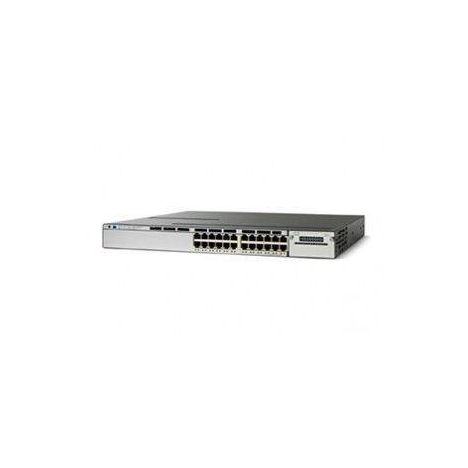 Коммутатор Cisco Catalyst WS-C3750X-24T-S (некондиция, один порт не работает на скорости 1000Mb/s)