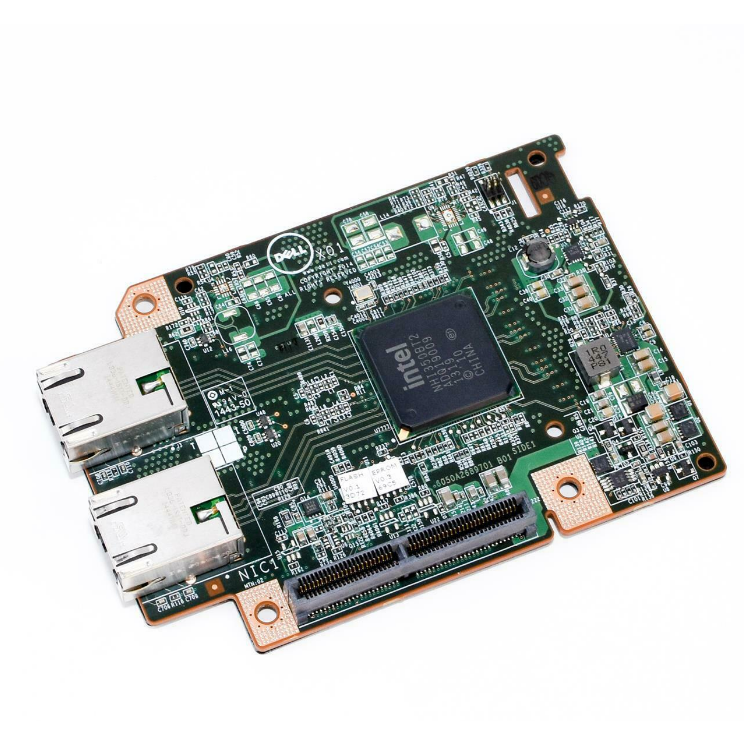 Сетевой mezzanine адаптер Dell Powerville, 2 порта 1000Base-T для PowerEdge C6320