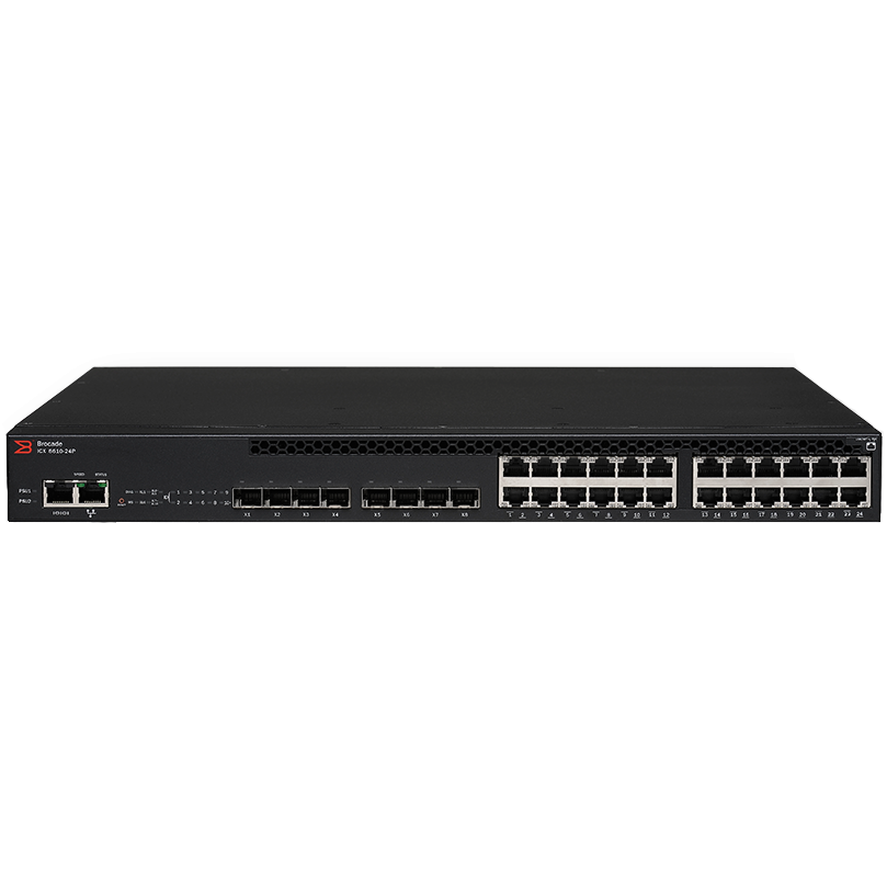 Коммутатор Brocade ICX 6610-24-PE