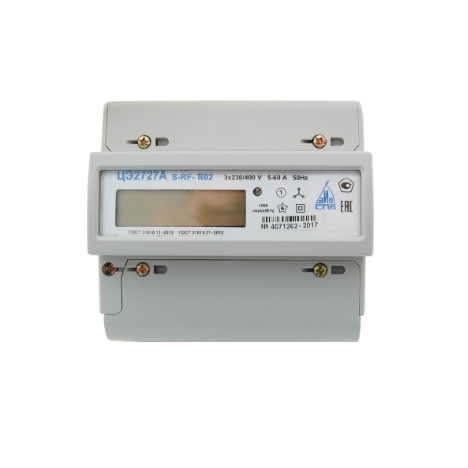 Счетчик электроэнергии трехфазный ЦЭ2727А S RF 5(60)A R02