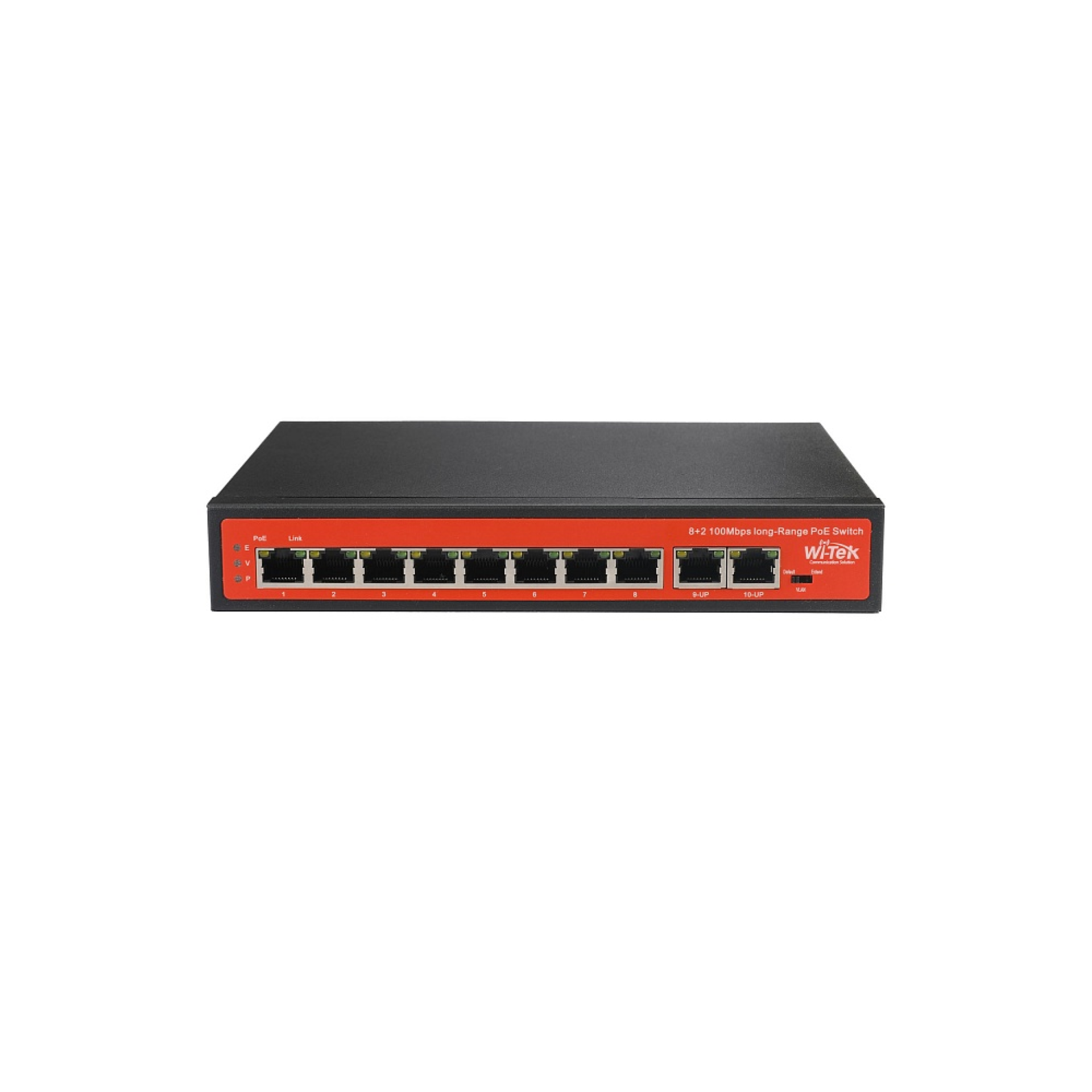 Коммутатор неуправляемый Wi-Tek PS210 v2