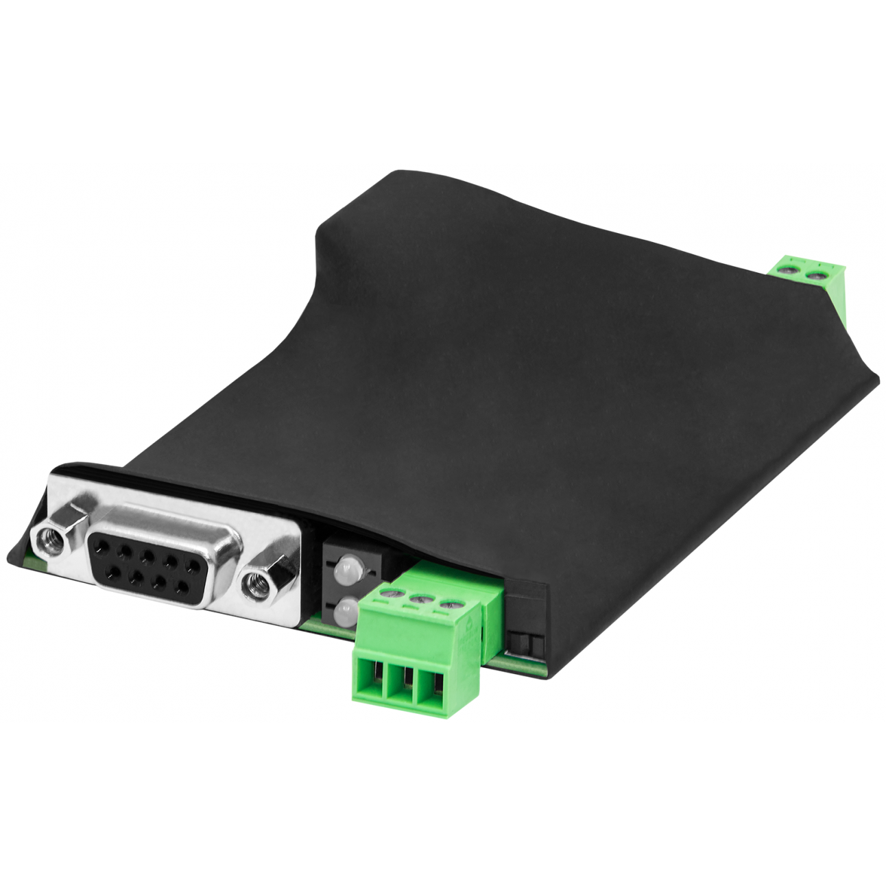 Конвертер интерфейсов ERD-Ethernet-RS485/RS232, с гальваноразвязкой, в термоусадке