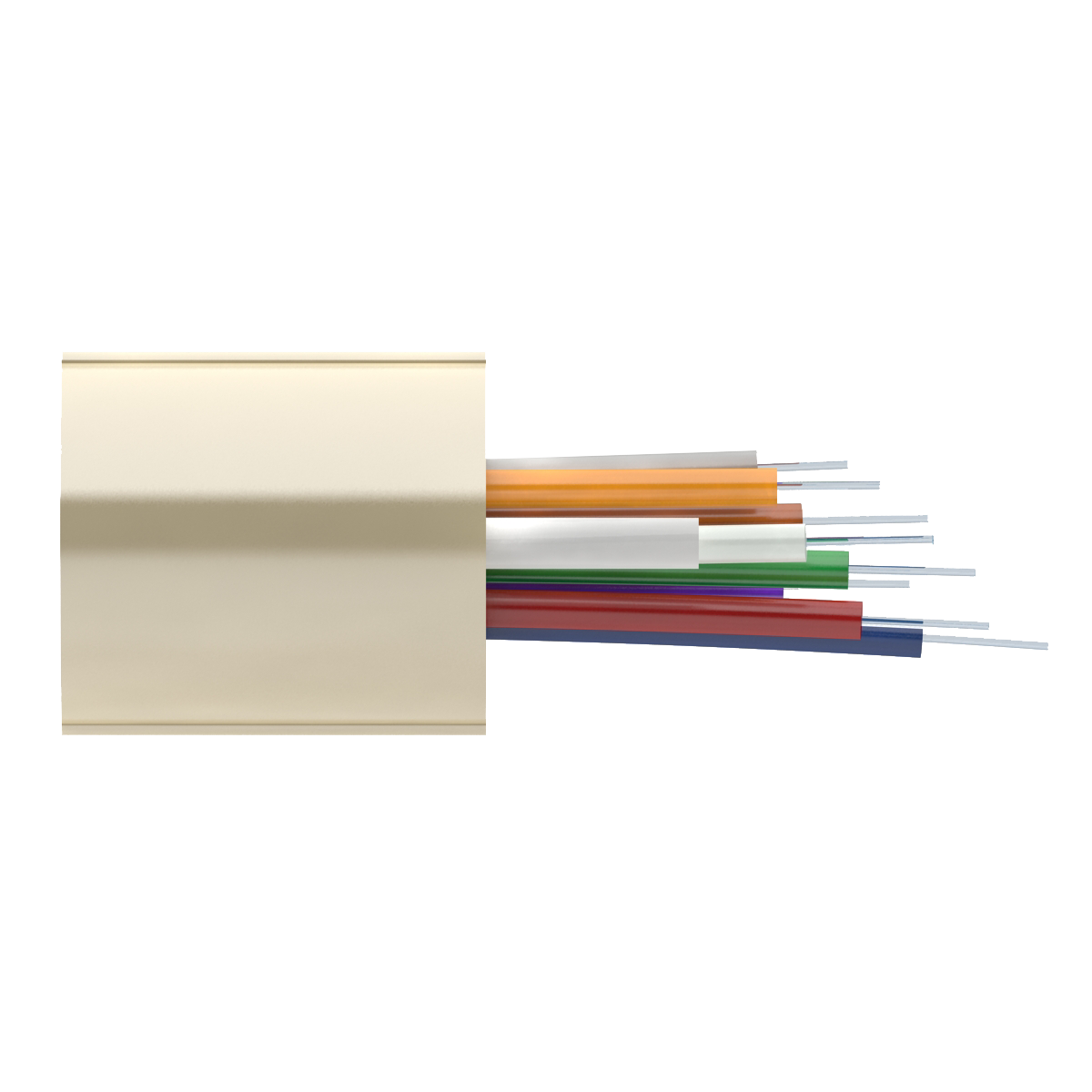 Кабель оптический Alpha Mile RISER, 08 волокна Corning Ultra G.652D, LSZH