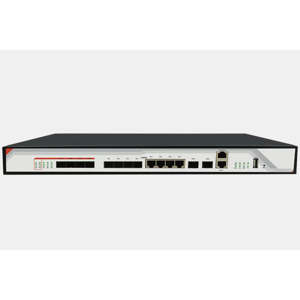 OLT C-DATA FD1604S с 4 портами GPON (SFP), 4 GE комбо-порта, 2 SFP+ порта, 2 БП АC