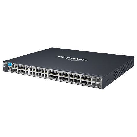 Коммутатор HP 2910-48G al (некондиция, 1 порт работает только на скорости 10 Мбит/с)