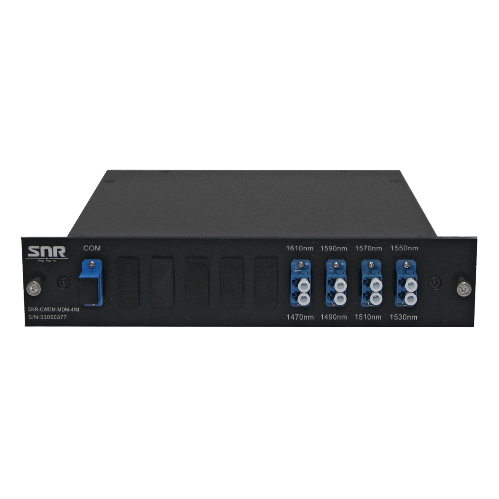 Мультиплексор CWDM одноволоконный 4-канальный (trx:1610-1550, 1470-1530)