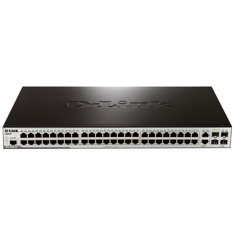Коммутатор D-Link DES-3200-52(com) (без креплений)