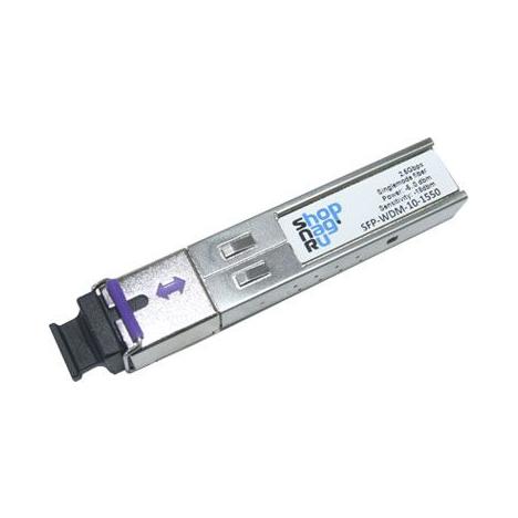 Модуль SFP 2.5G WDM, дальность до 40км (18dB), 1550нм