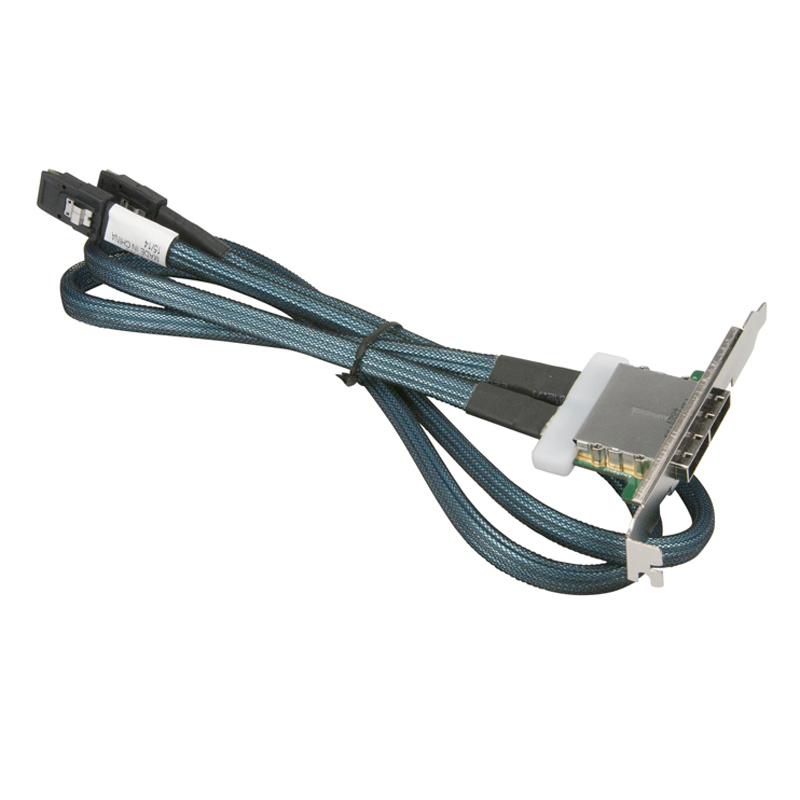 Кабель / CBL-0352L / 85CM 2-PORT ETX IPASS TO INT IPASS