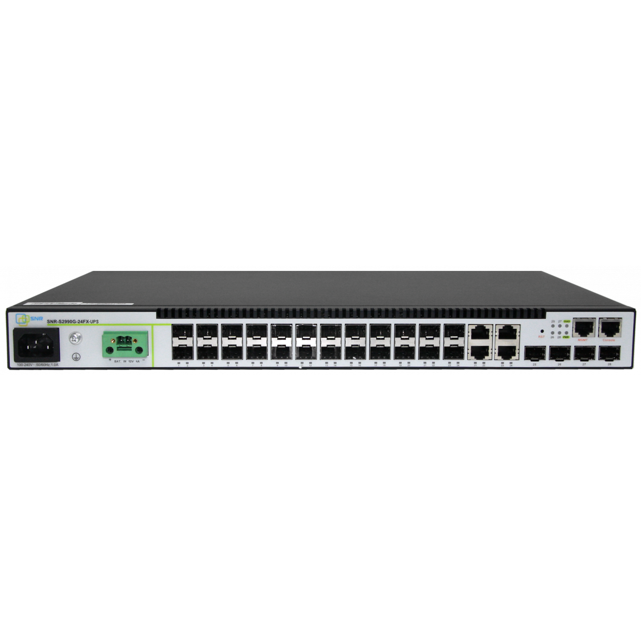 Управляемый коммутатор уровня 2+ SNR-S2990G-24FX-UPS