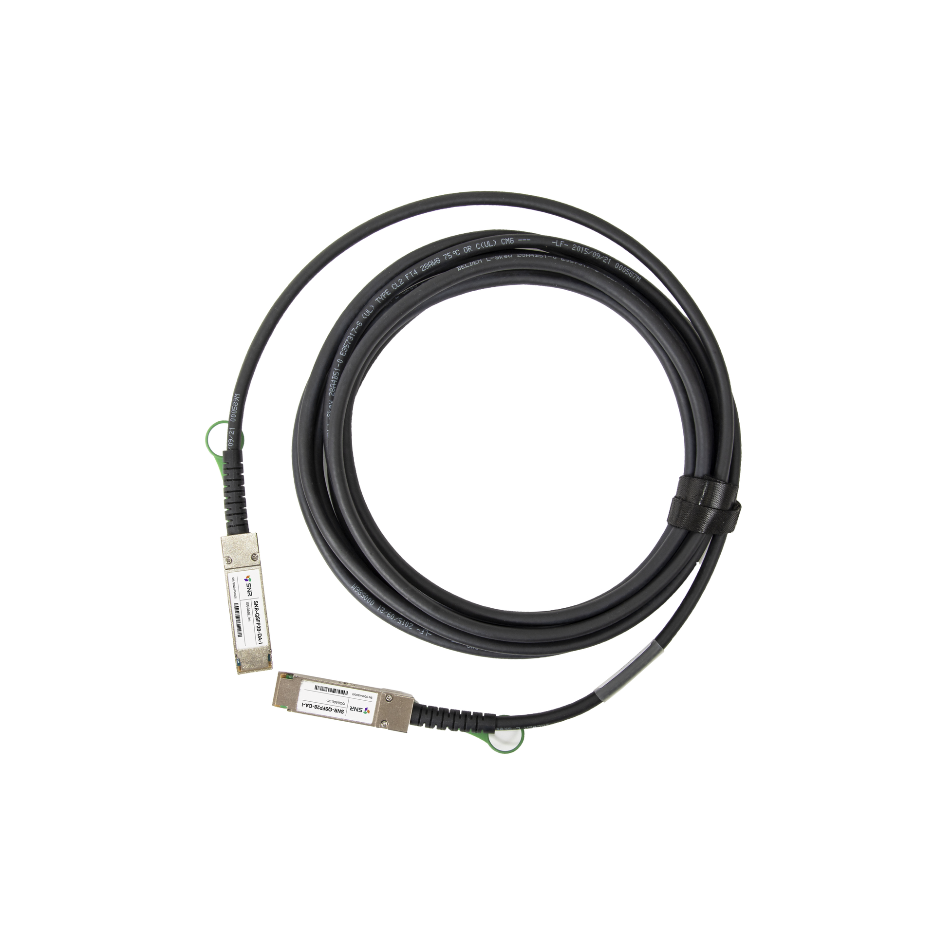 Модуль 100G QSFP28 Direct Attach, дальность до 1м