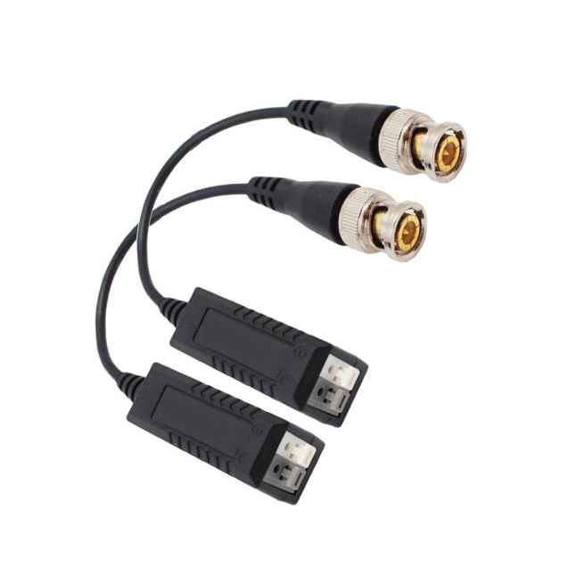 Передатчик по витой паре  SNR-B-P1 пассивный 1-канальный(пара) для  HDCVI, HDTVI, AHD и аналоговых камер