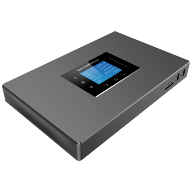 Grandstream UCM6302 - IP ATC. До 1000 абонентов/150 одновременных вызовов, до 150  участников в конф., 2хFXS, 2xFXO, 1xWAN, 1xLAN