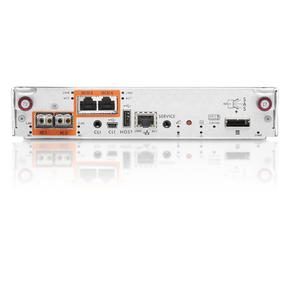 Контроллер HP P2000 G3 8 Гбит/с FC 1 Гбит/с iSCSI Combo 