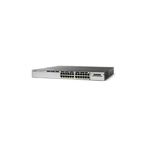 Коммутатор Cisco Catalyst WS-C3750X-24P-S (некондиция, отсутствует одно крепление у одного stack порта)