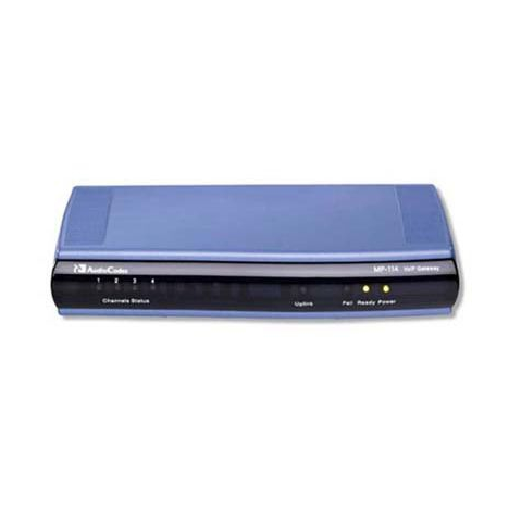 Шлюз аналоговый голосовой Audiocodes MediaPack114/4FXS/SIP (com)