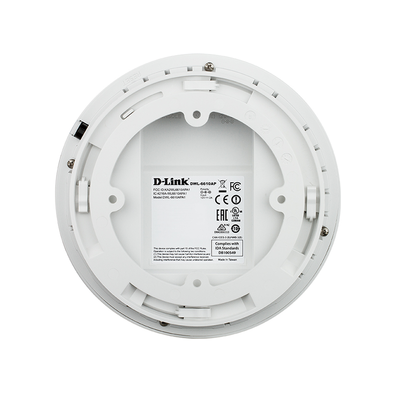 Точка доступа AC1200 с поддержкой PoE DWL-6610AP/RU/B1A