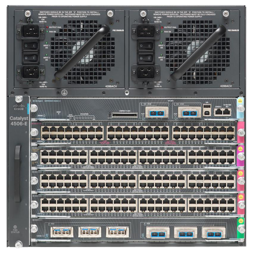 Шасси Cisco Catalyst WS-C4506-E