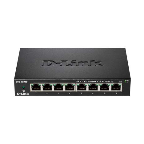 Коммутатор D-Link DES-1008D