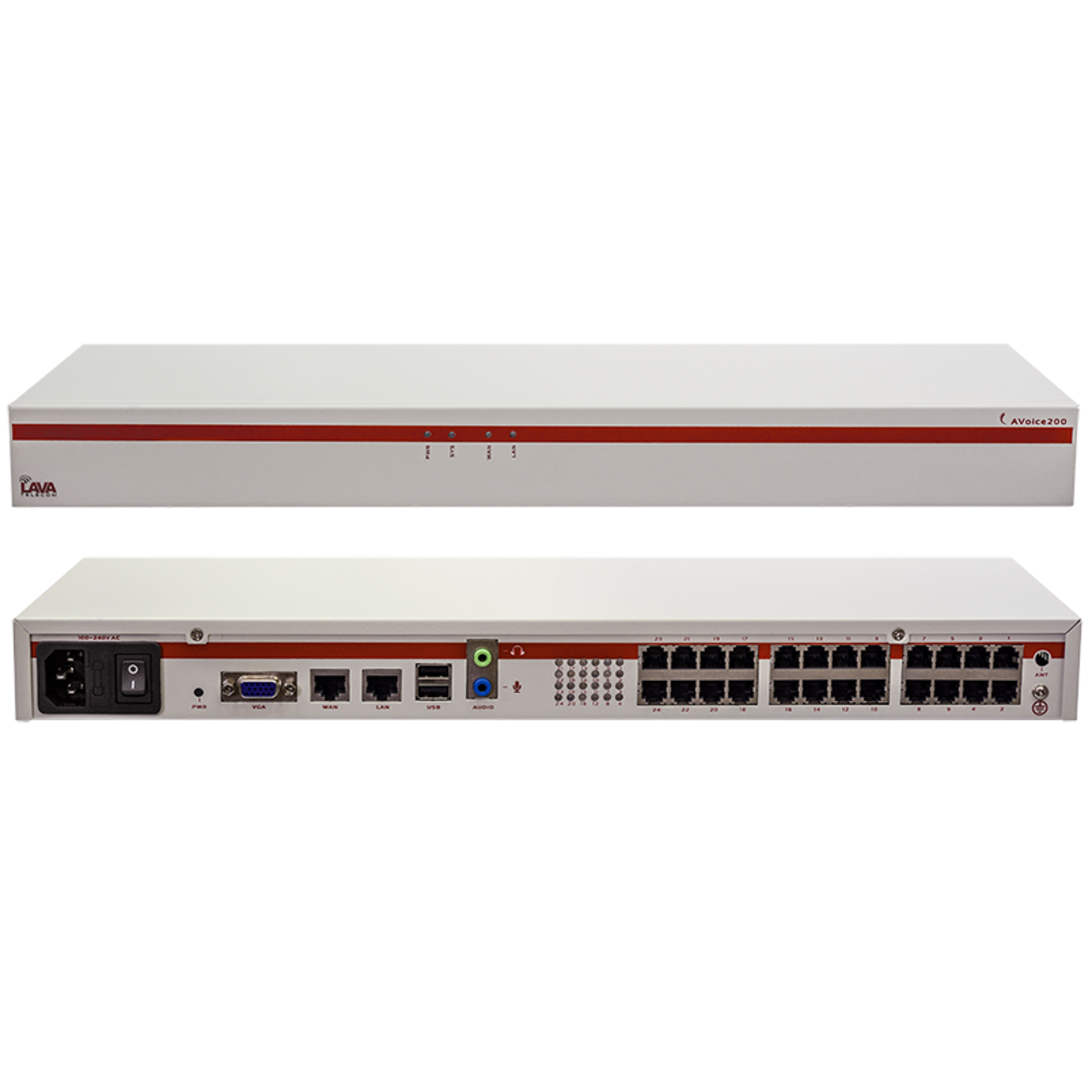 IP АТС  LAVoice-200, базовый блок