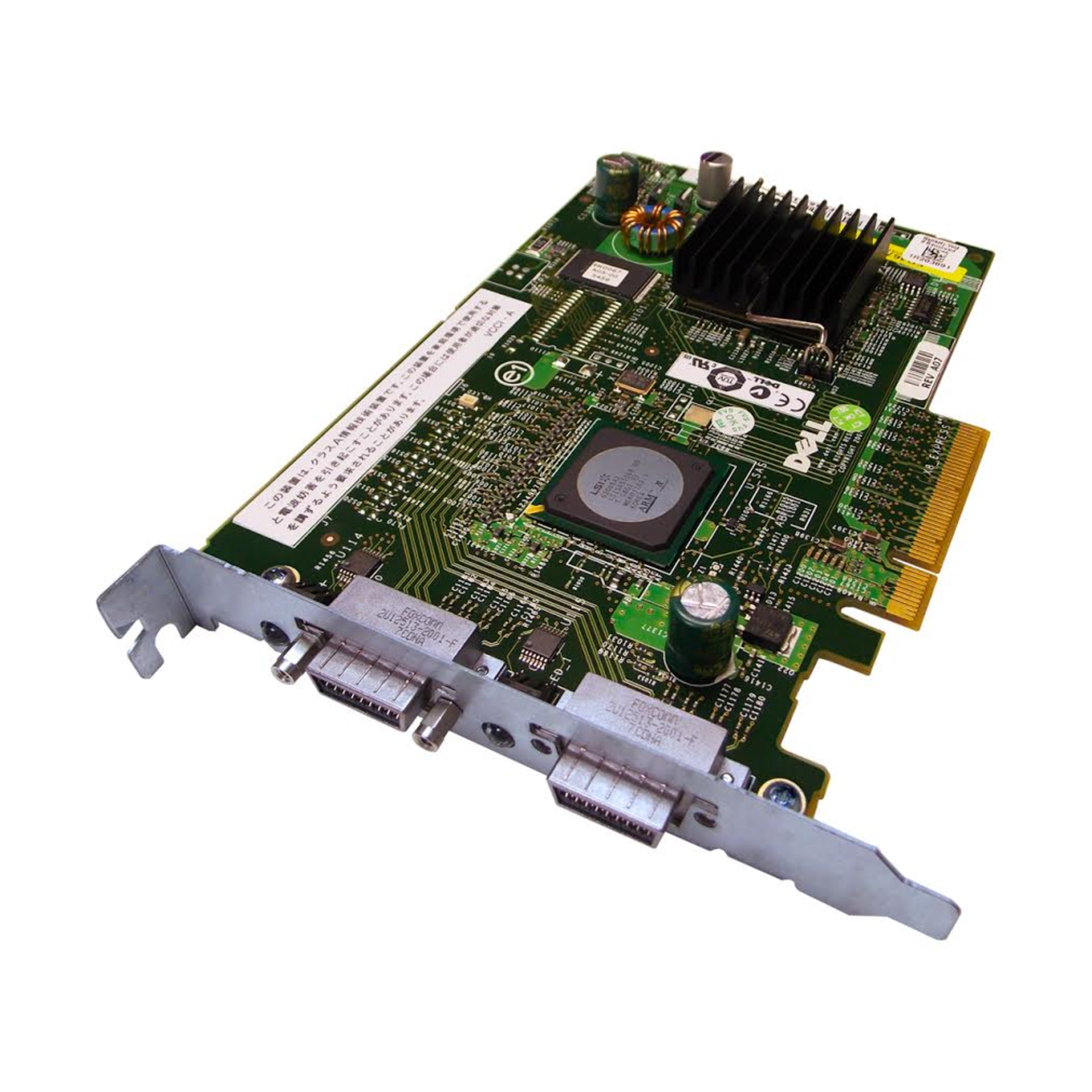 Адаптер шины Dell SAS 5/E HBA, Dual Port