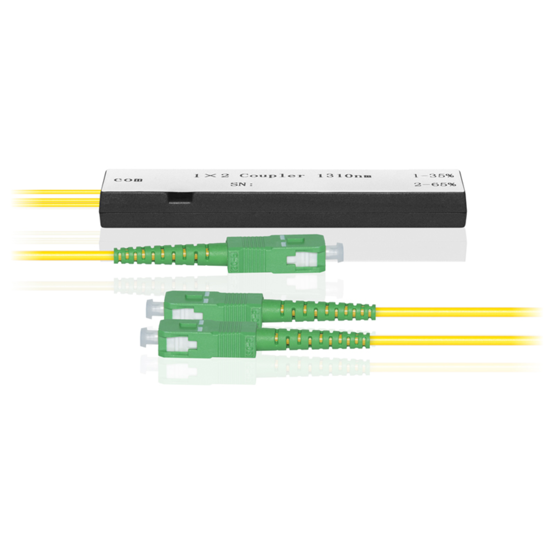 Делитель оптический корпусный single window 1х2 (1310nm) SC/APC