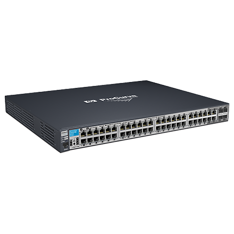 Коммутатор HP 2910-48G al (некондиция, 1 порт работает только на скорости 10 Мбит/с)