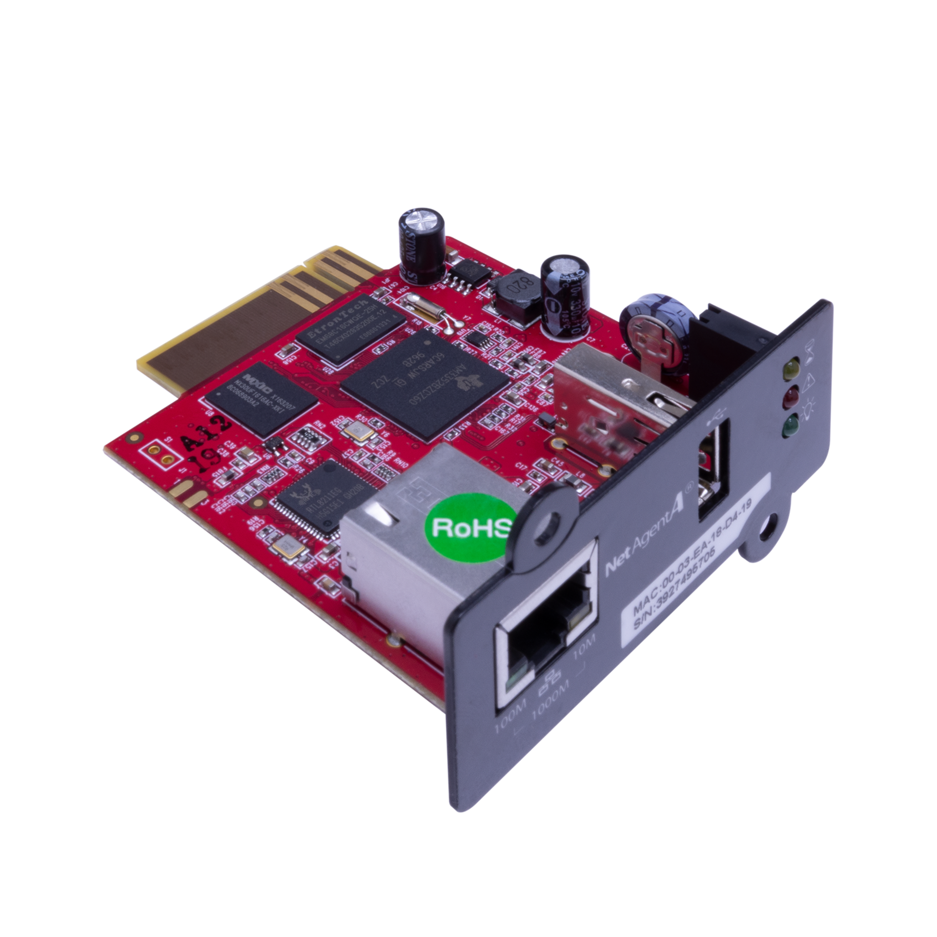 Модуль удаленного мониторинга SNMP DA807 для ИБП