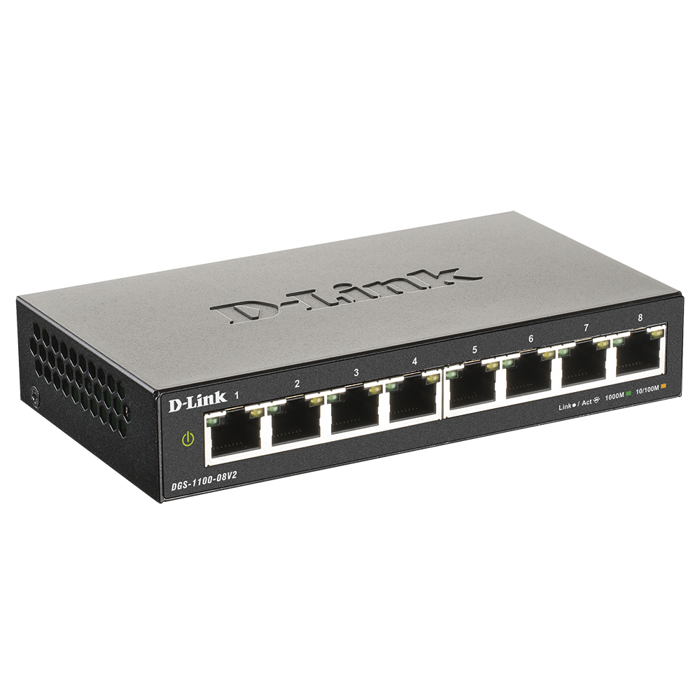 Коммутатор D-Link DGS-1100-08V2