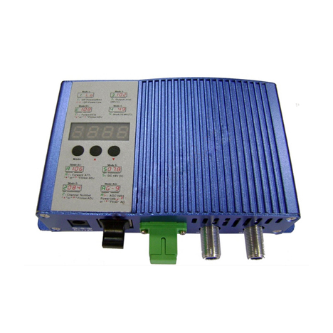 Приёмник оптический для сетей КТВ Vermax-LTP-112-9-ISN