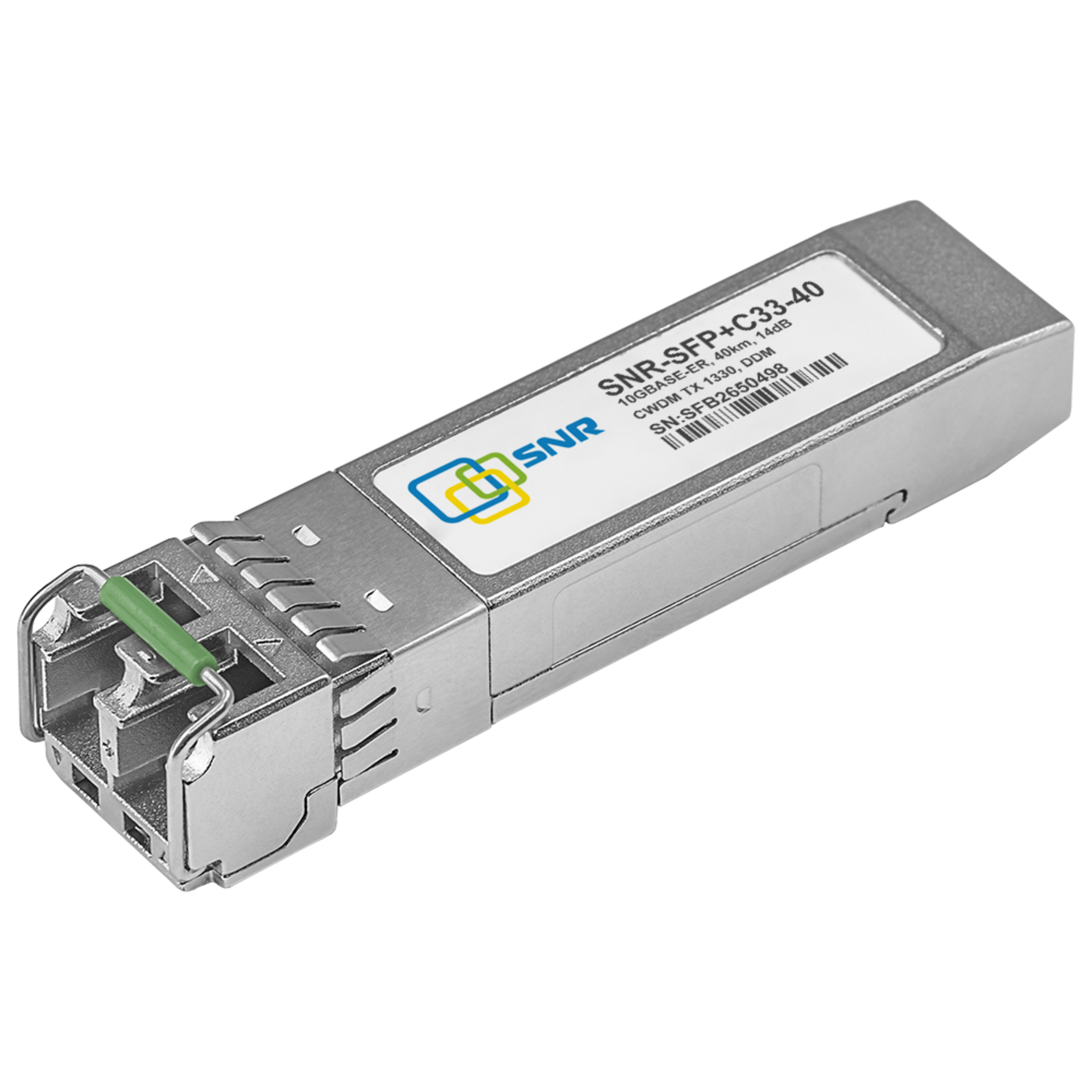 Модуль SFP+ CWDM оптический, дальность до 40км (14dB), 1330нм