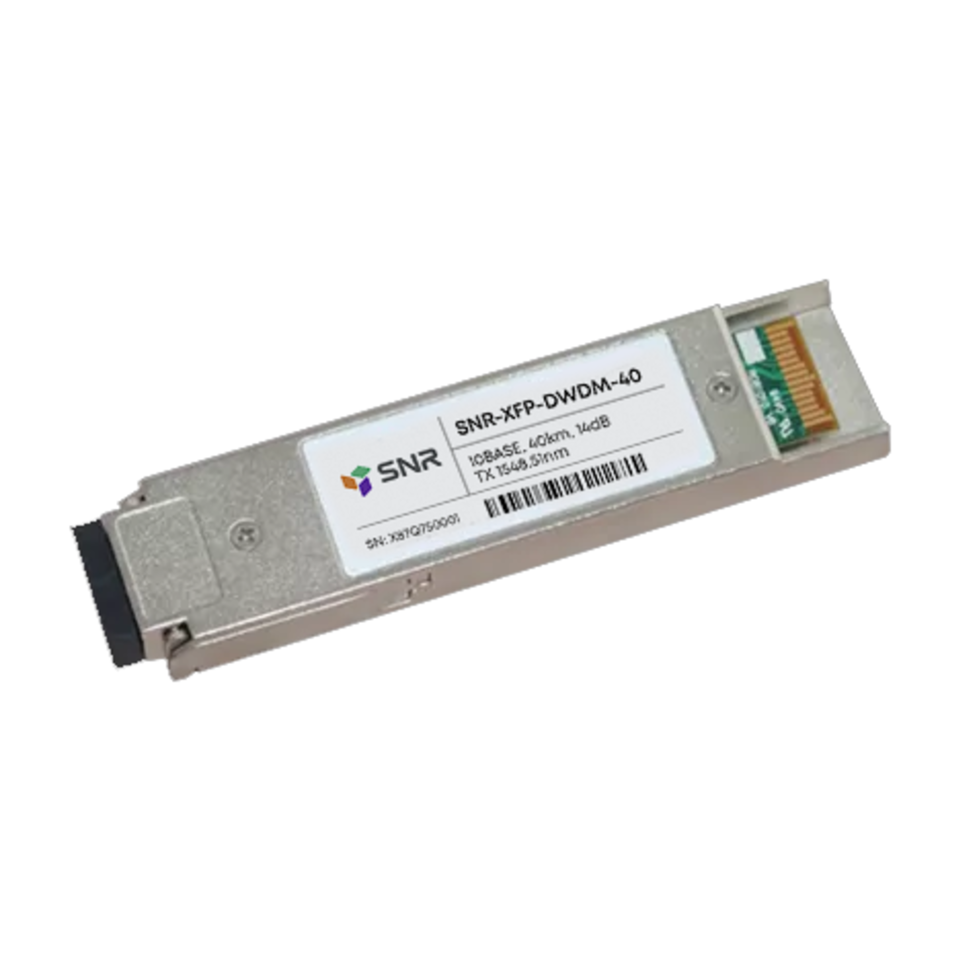Модуль XFP DWDM оптический, дальность до 40км (15dB), 1548.51нм