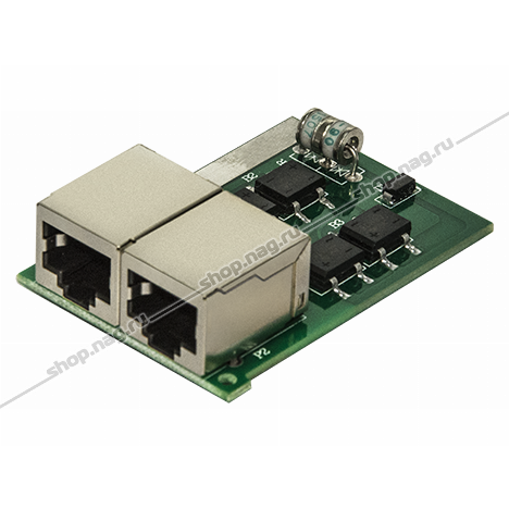 Шасси с установленными модулями APC_PRM24_Nag-APC-POE_KIT