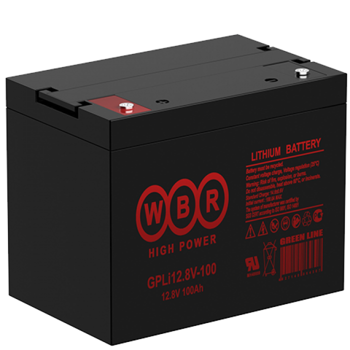 Литий-железо-фосфатный (LiFePO) аккумулятор WBR GPLi 12.8V-100K